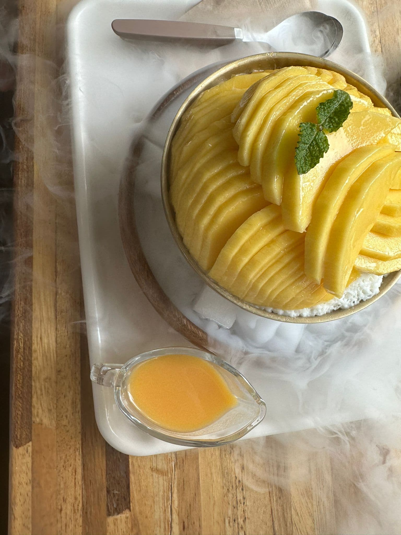 망고빙수, South Korea